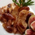 Thịt gà với bệ figs Thổ Nhĩ Kỳ