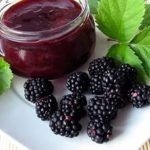 Jam of blackberries