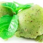 crème glacée de kiwi