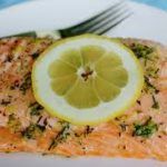 Salmon Citrus and dill