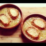 Sup bawang dan keju