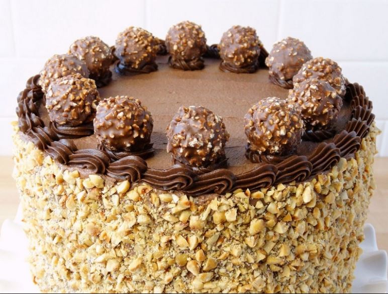 Top 53+ imagen pastel de chocolate ferrero