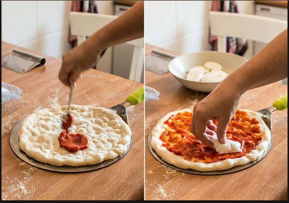 Приготовление пиццы шаг за шагом