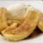bananas caribeñas y coco rallado